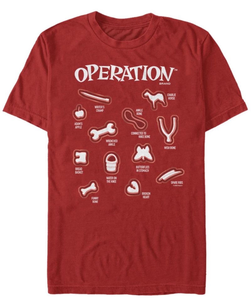 Men's Operation Parts Short Sleeve Crew T-shirt