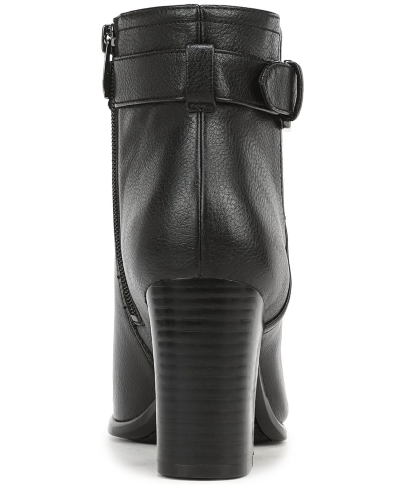 Women's Solana Block Heel Zipper Short Booties