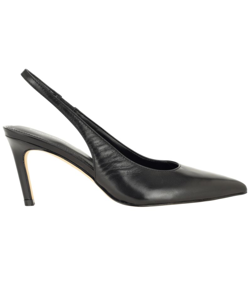 Women's Biancya Leather Pointed Toe Slingback Pumps