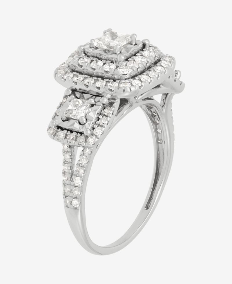 Macy's Diamond Engagement Ring (1 ct. t.w.) in 10k White Gold