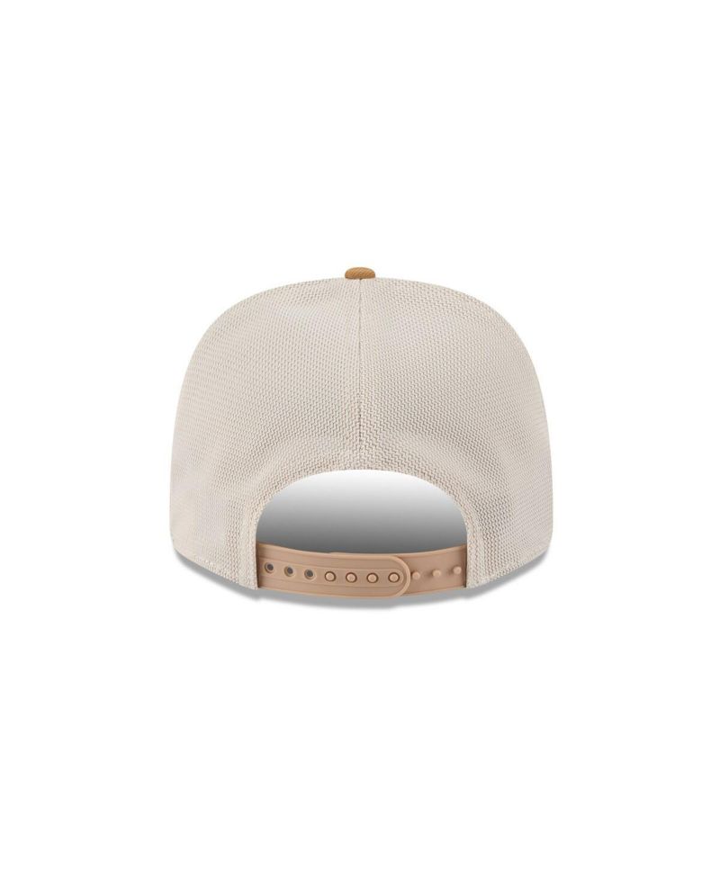 Men's Light Beige Dallas Cowboys Two-Tone Trucker 9SEVENTY Adjustable Hat