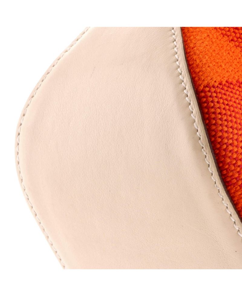 27 Cabas H en Biais Tote Canvas with Leather
