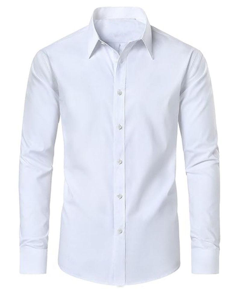 Men's Long Sleeve Classic Dress Shirt