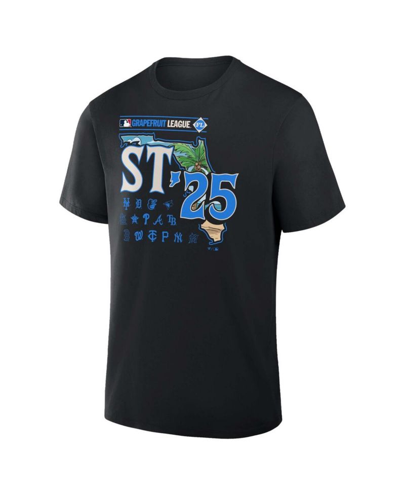 Men's Black 2025 Spring Training Grapefruit League Local Favorite T-Shirt