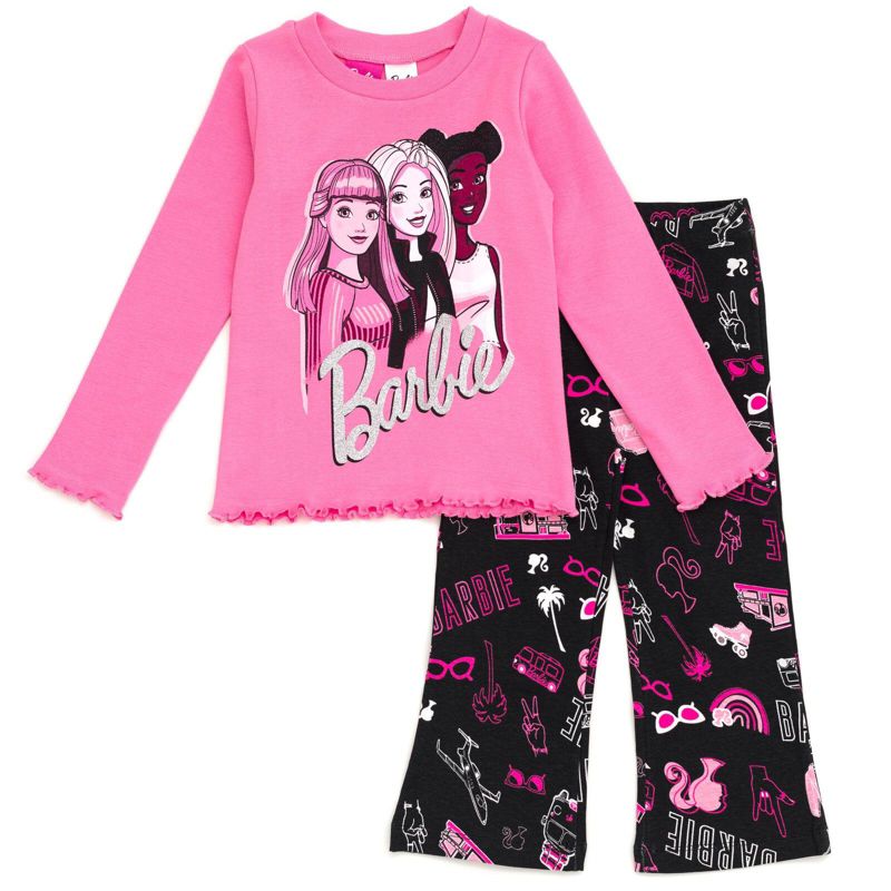 Toddler Girls (2T- 5T) T-Shirt and Pants to