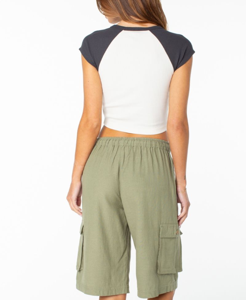 Women's Graphic Cropped Baby Tee
