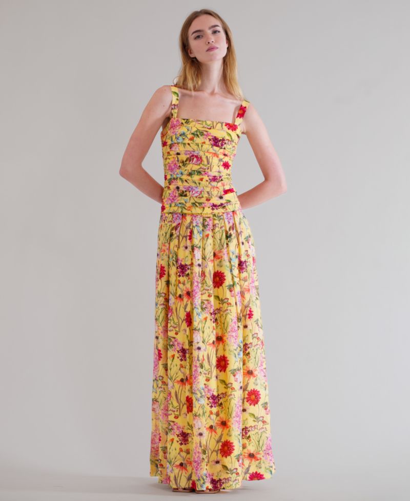 Women's Square Neck Maxi Dress