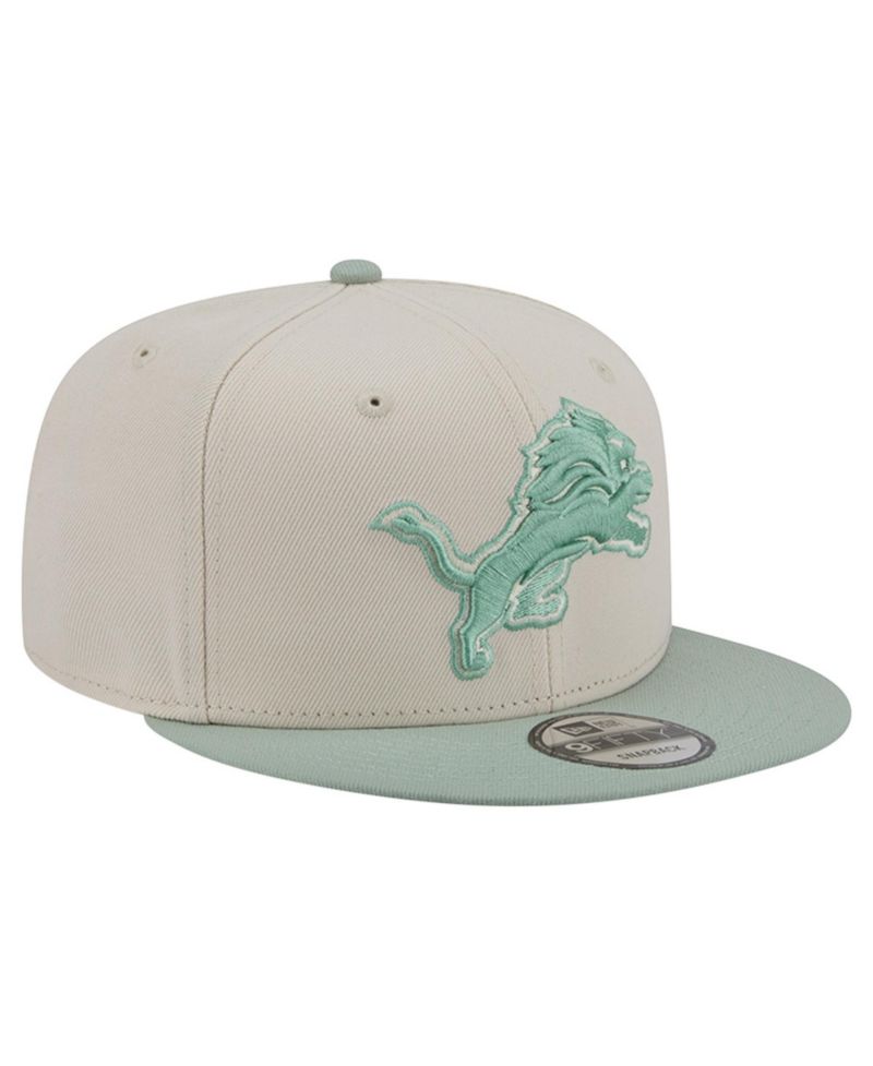 Men's Cream/Light Green Detroit Lions Color Pack Two-Tone 9FIFTY Snapback Hat
