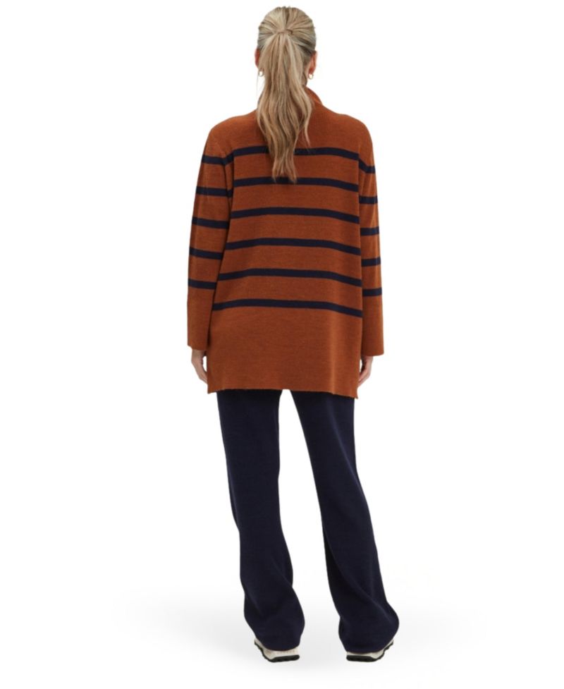 Women's Sarabeth Nursing Mock Neck Sweater