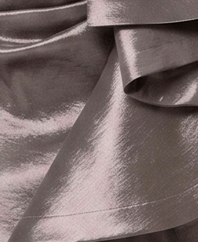 Petite One-Shoulder Ball Gown