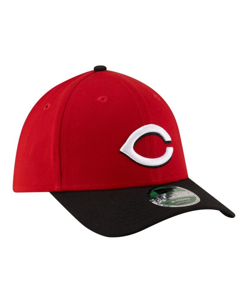 Men's Red Cincinnati Reds Player Replica 39THIRTY M-Crown Flex Hat