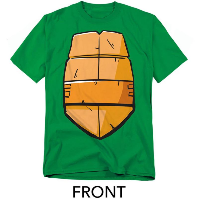 Big & Tall 2012 Michelangelo Shell Front Back T-Shirt