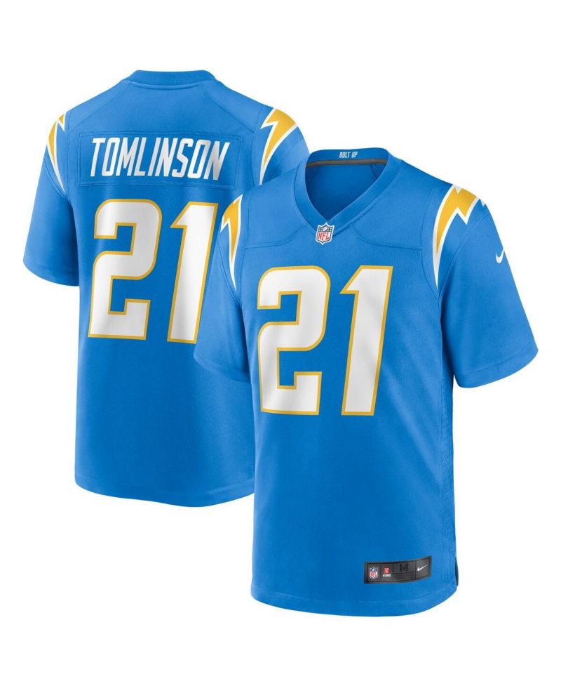 Men's LaDainian Tomlinson Powder Blue Los Angeles Chargers Game Retired Player Jersey