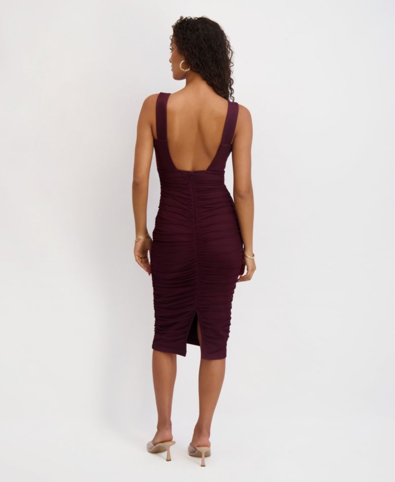 Women's Sleeveless V-Neck Dress