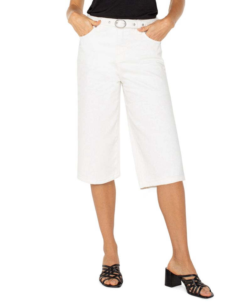 Women's Yacht High-Waisted Wide-Leg Cropped Jeans