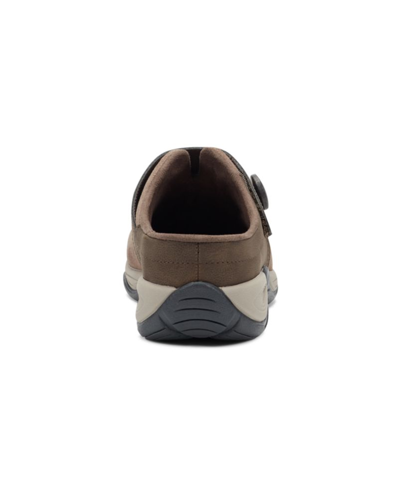 Women's Edline Suede Button Strap Mules