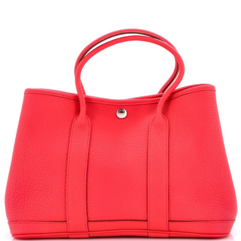 30 Garden Party Tote Leather
