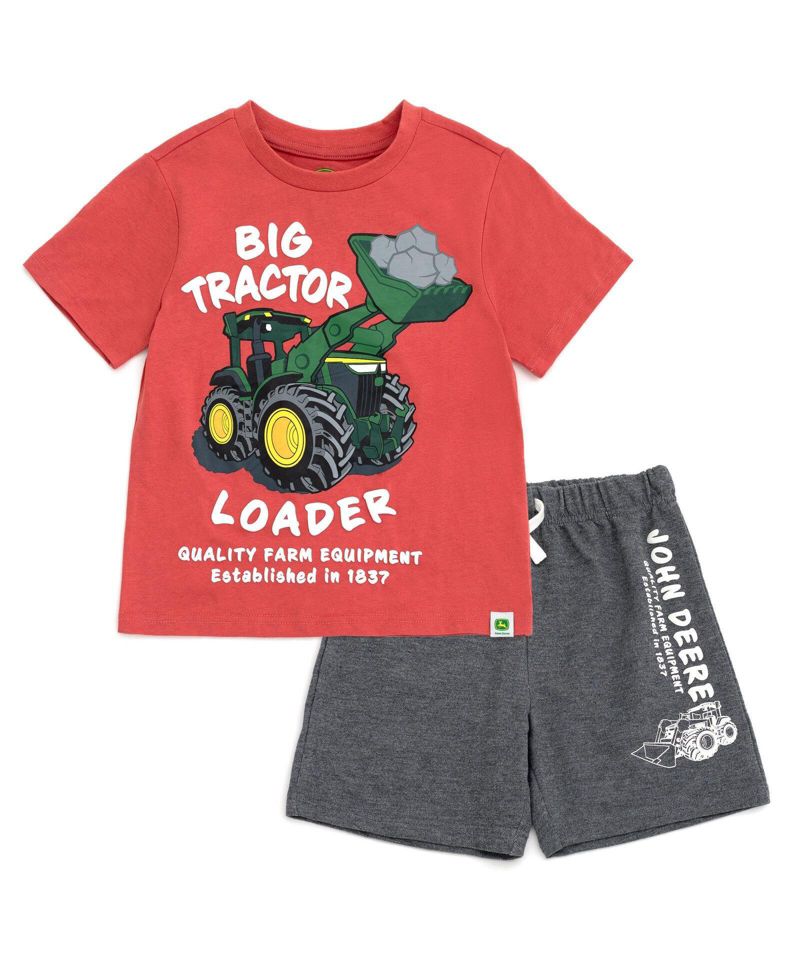 Little Boy's (5-8) 2-Piece T-Shirt and Shorts Set