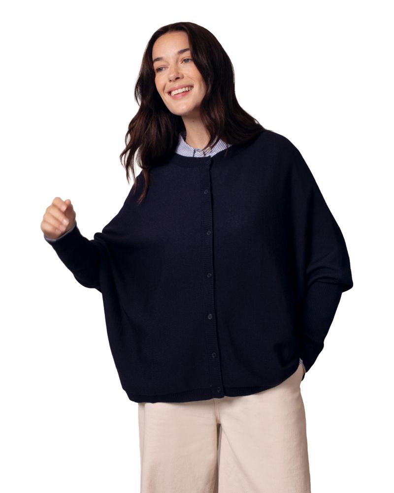 Women's Fine Knit Merino Cardigan
