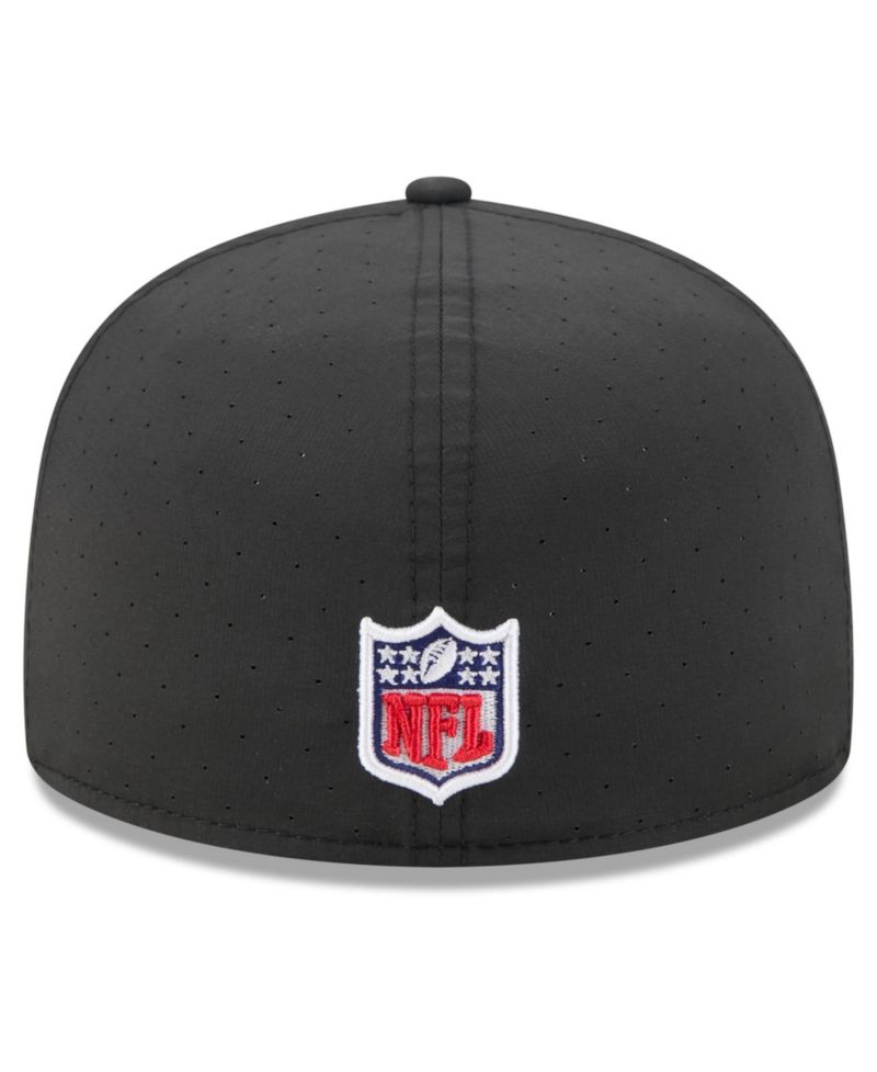 Men's Black San Francisco 49ers 2026 NFL Cruical Catch 59FIFTY Fitted Hat