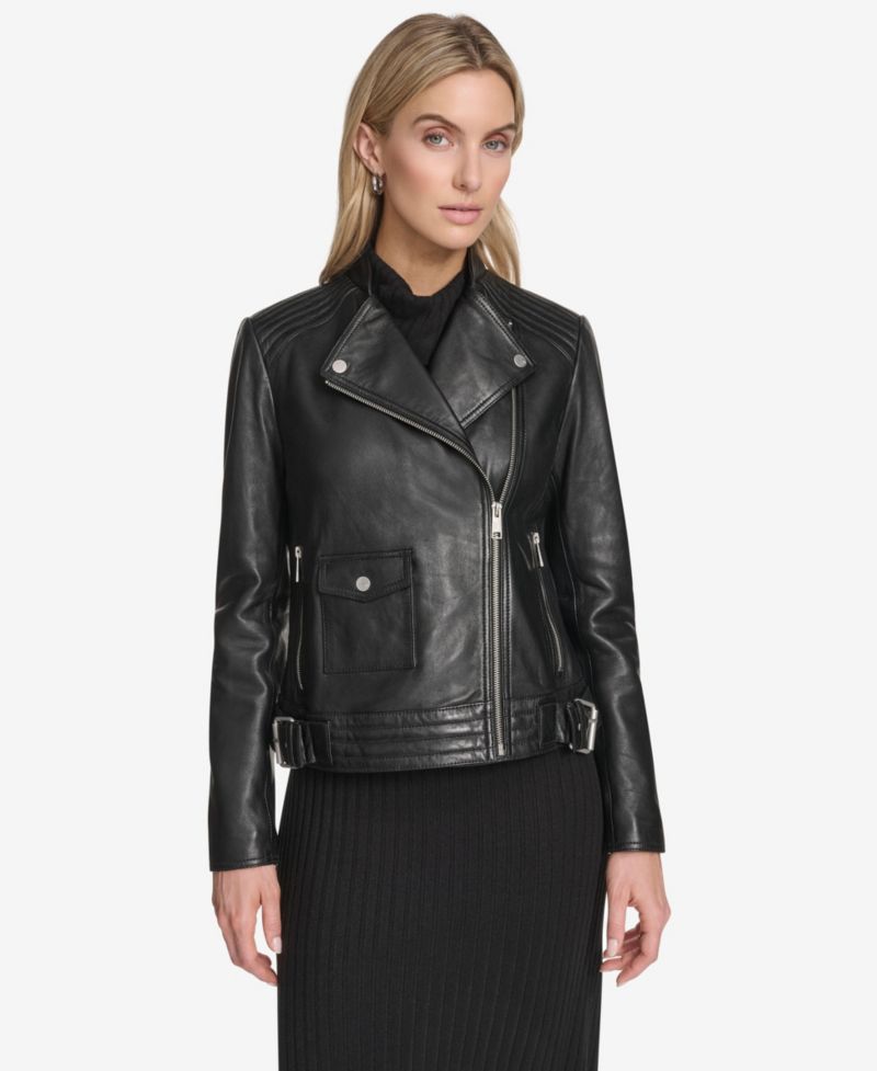Women's Frankie Moto Leather Jacket