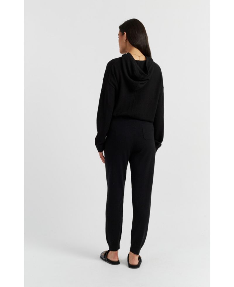 Women's Chinti and Parker Wool Cashmere Cuffed Joggers