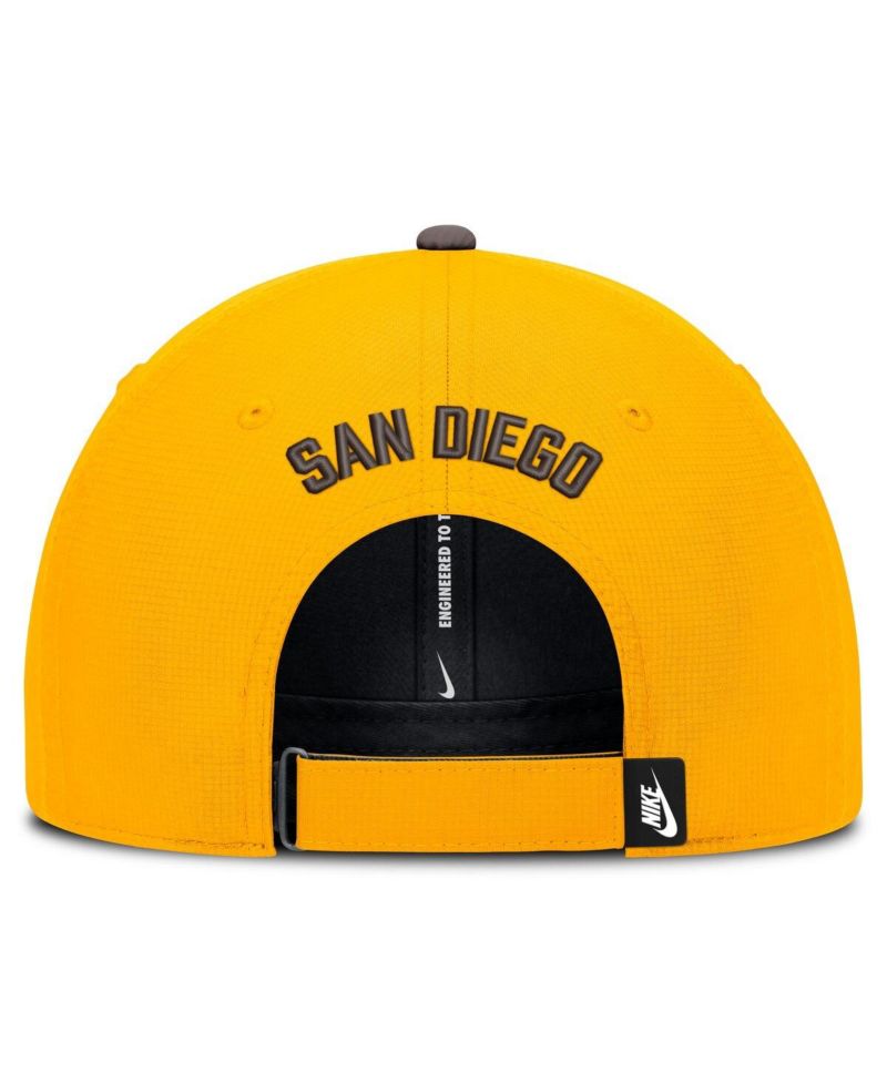Men's Gold San Diego Padres Cooperstown Club Dri-FIT Adjustable Hat