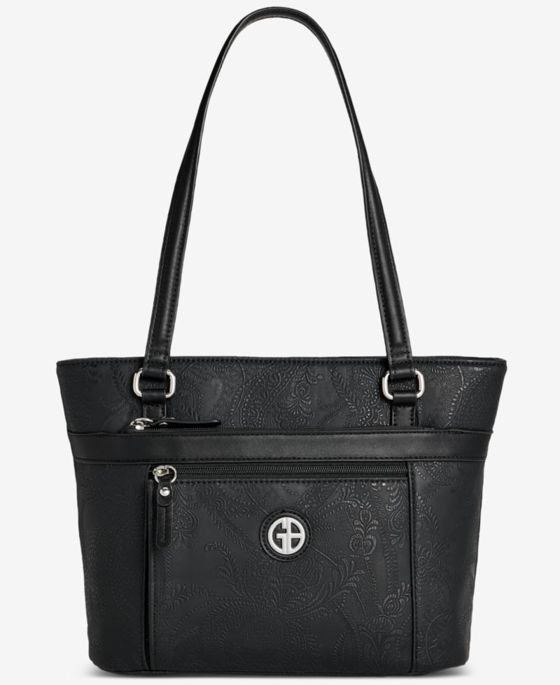 Paisley Deboss Promo Tote