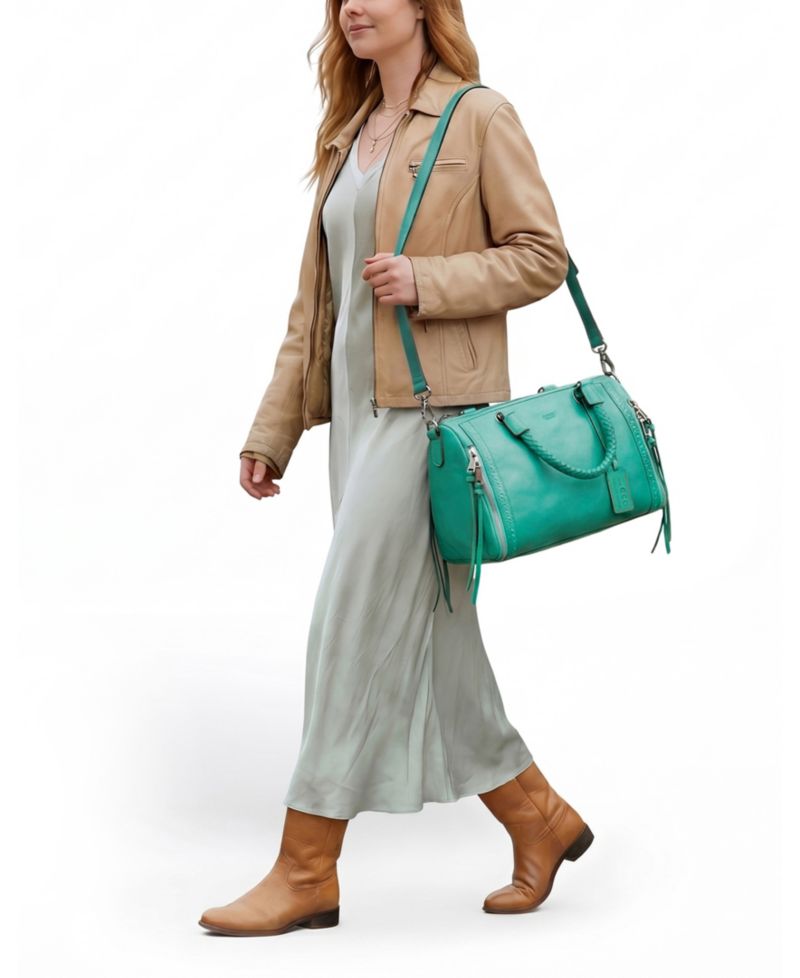Lily Small Leather Satchel Bag