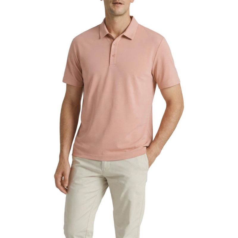 Men's Office-Leisure Collection Seamless Polo Shirt Slim Fit