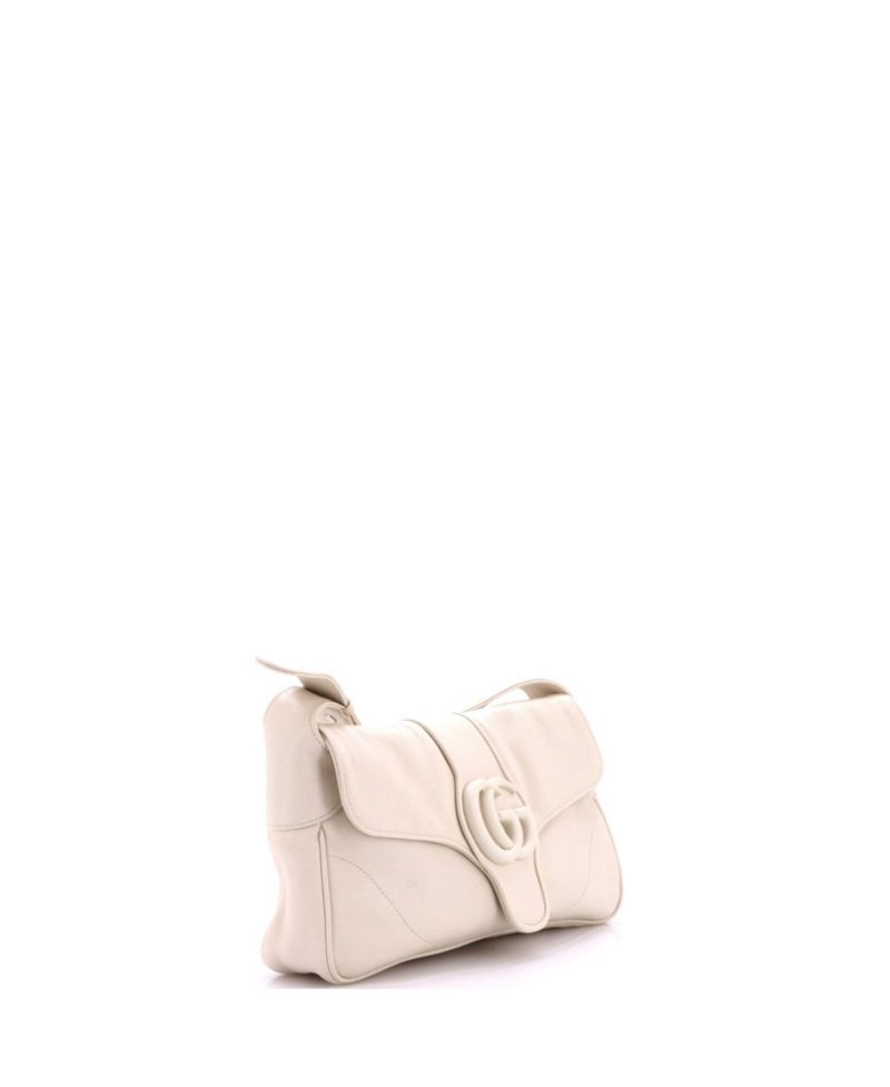Small Monochrome Aphrodite Shoulder Bag Leather
