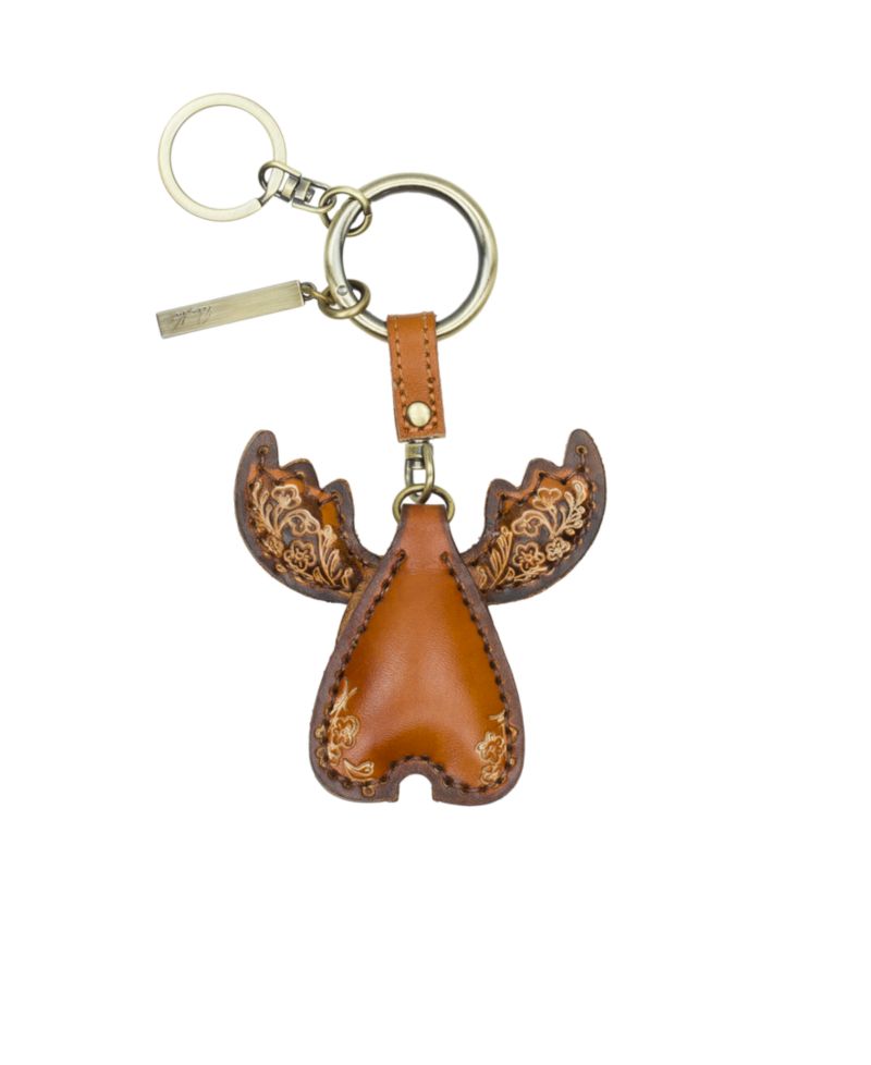 Nordic Noble Moose Leather Bag Charm