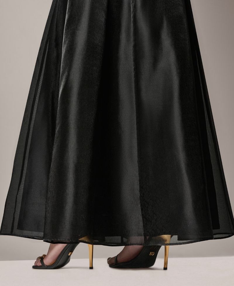 Women's Asymmetric-Neck One-Shoulder Gown
