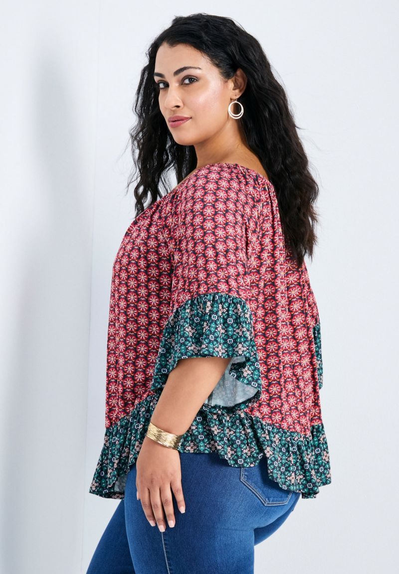 Women's Serenity Ruffle Top