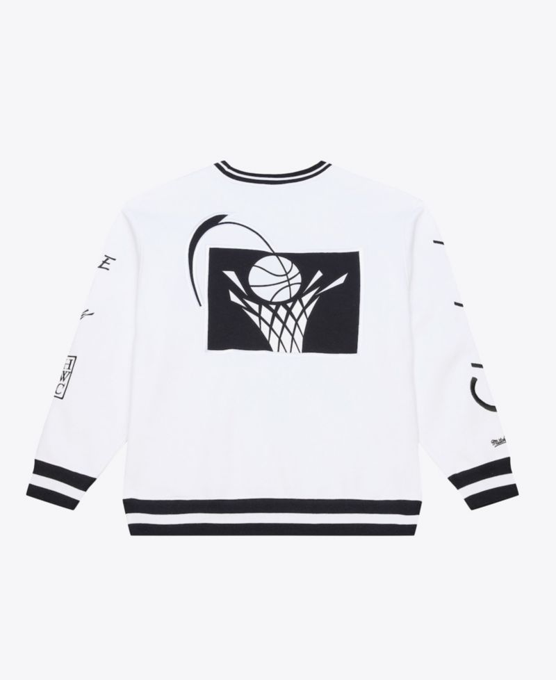Men's White Cleveland Cavaliers Arctic Fleece Sweatshirt