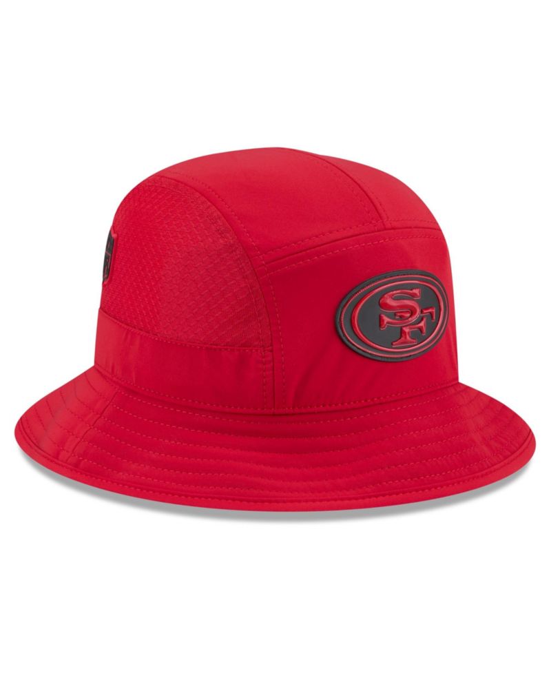 Men's Scarlet San Francisco 49ers 2026 Sideline Bucket Hat