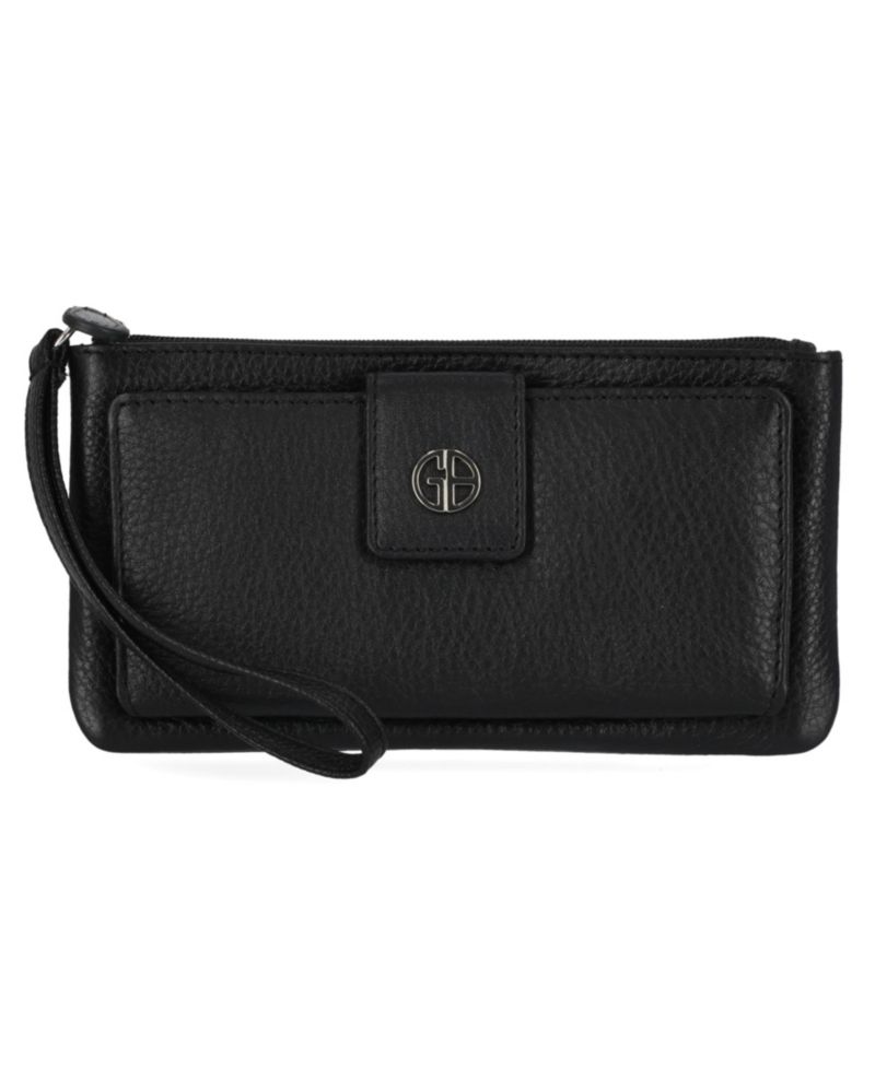 Softy Grab & Go Leather Wristlet