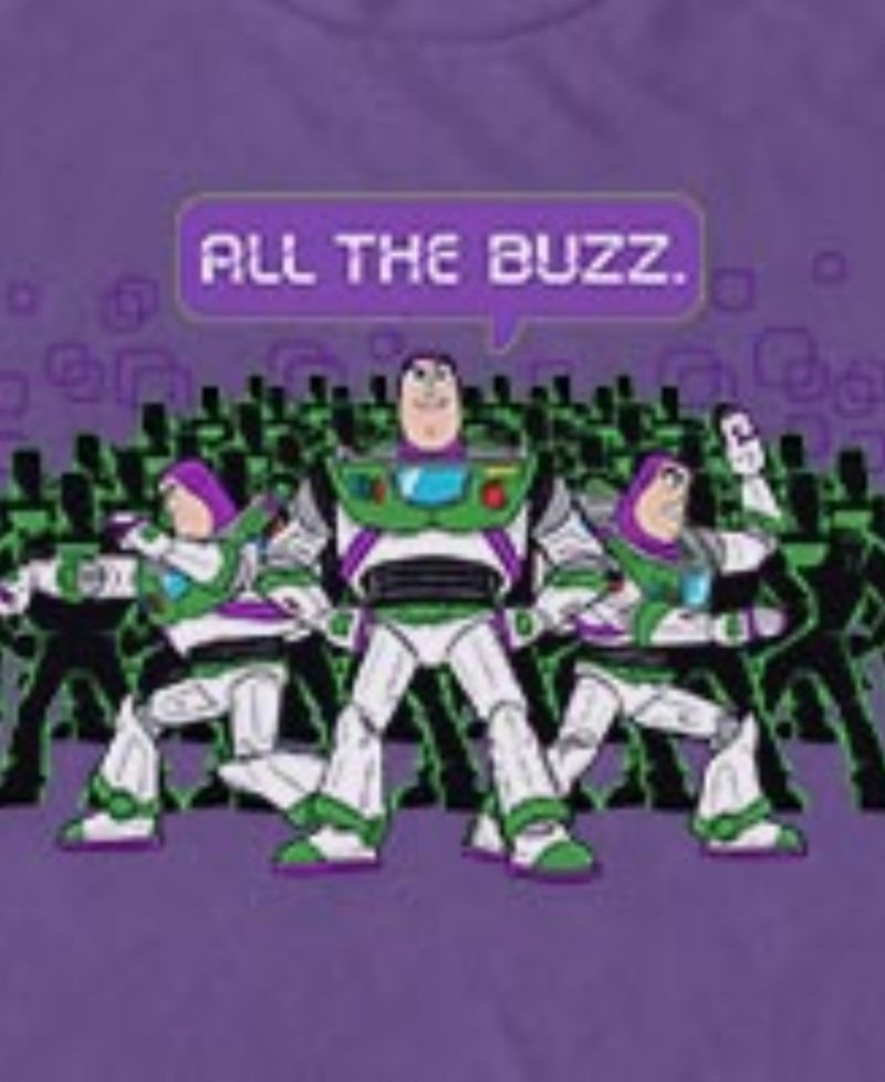 Men's Toy Story Pull the Buzz Character Graphic T-Shirt