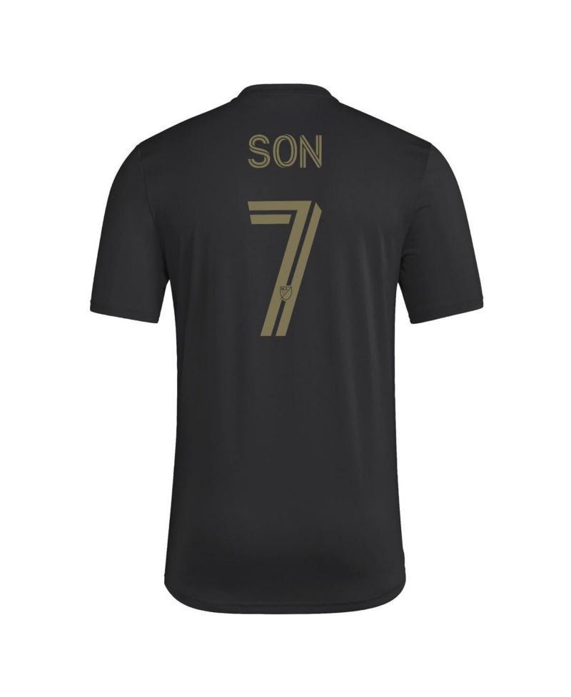 Men's Son Heung-Min Black LAFC Pre-Game T-Shirt