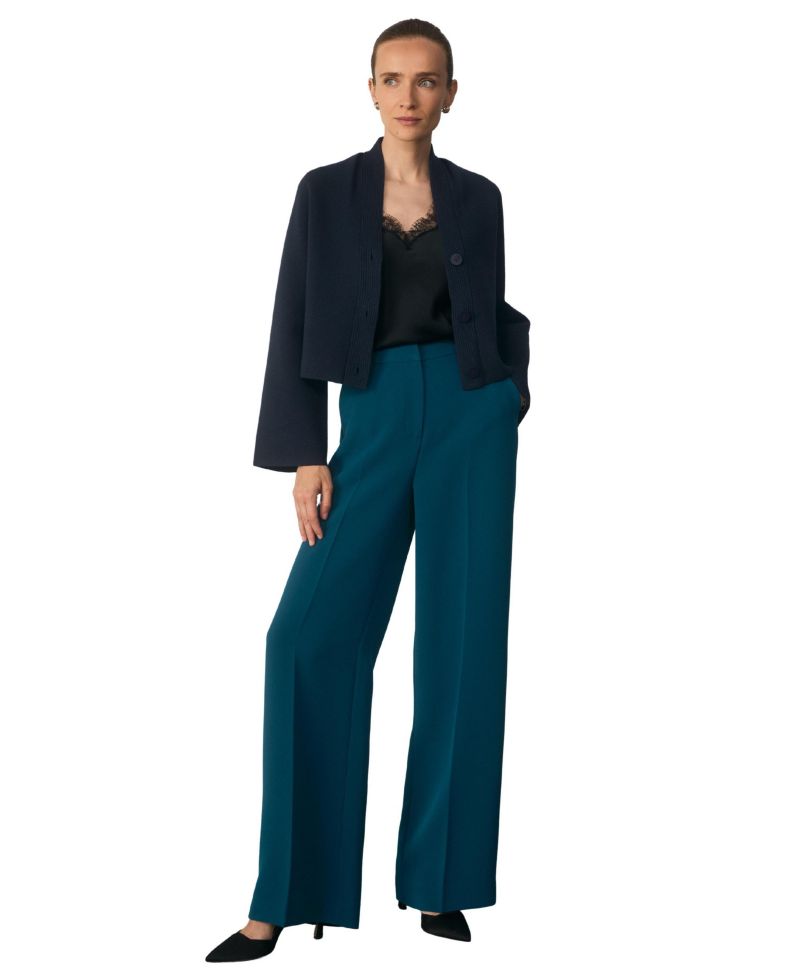 Women's Doppio Adelaide High-Rise Wide-Leg Trousers