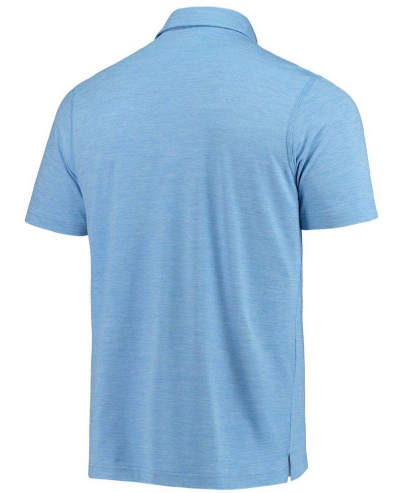 Men's Carolina Blue North Carolina Tar Heels Tech Trail Omni-Shade Polo Shirt