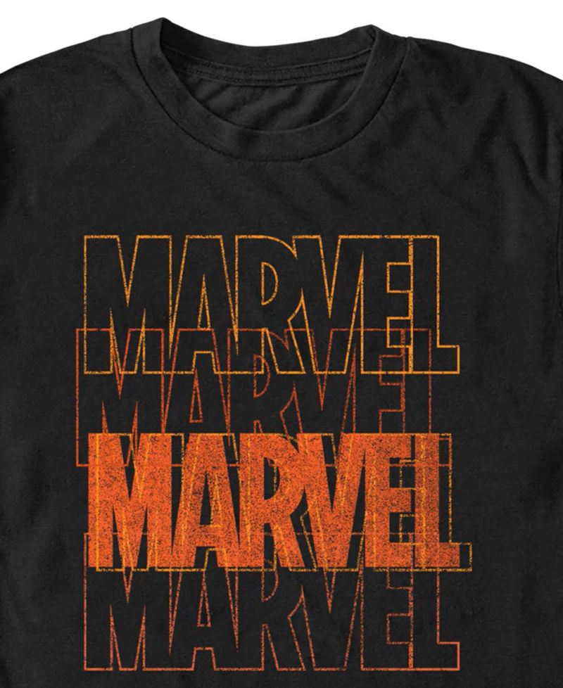 Men's Marvel Crewneck Short Sleeve T-Shirt