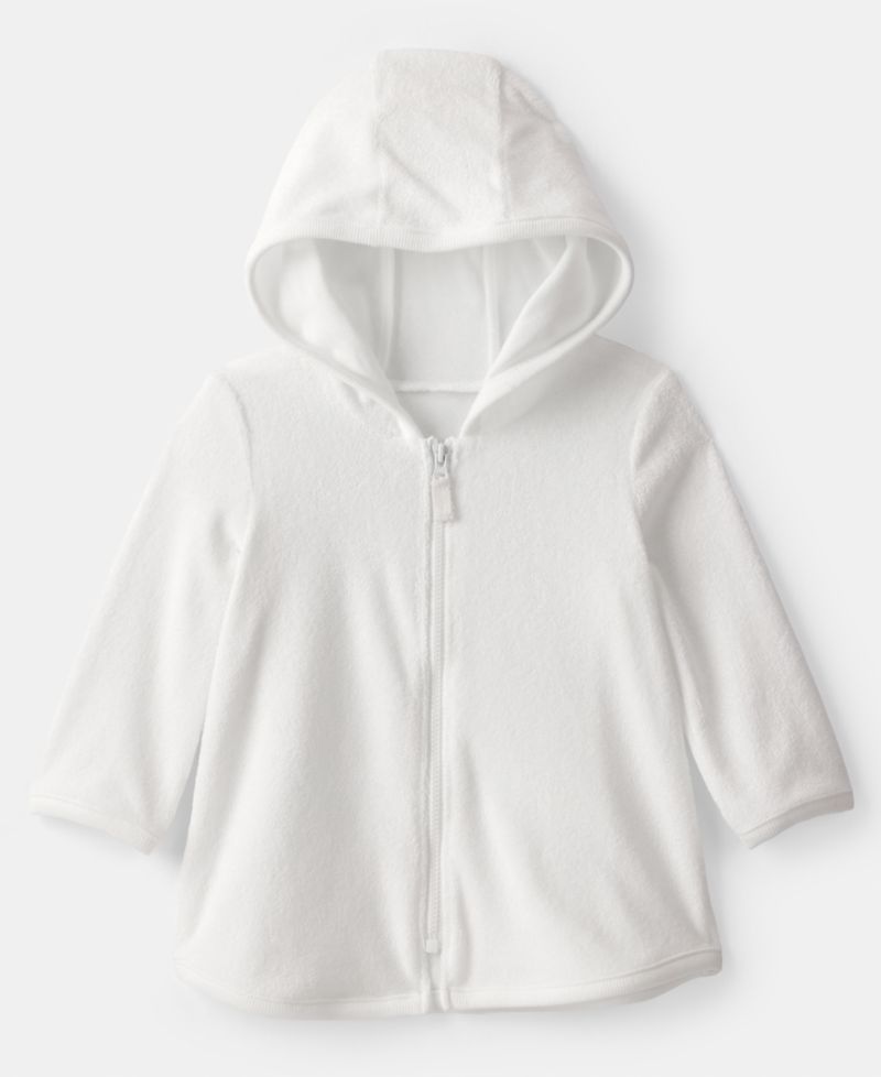 Baby Girls' Terry Long-Sleeve Cover Up