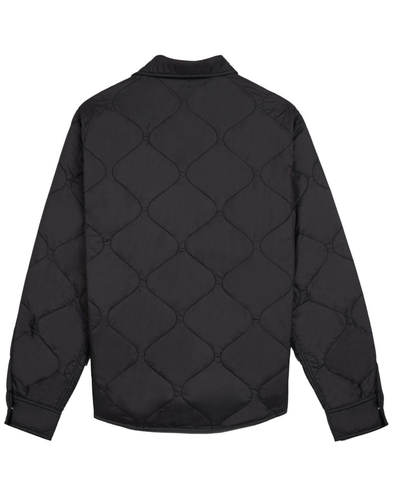 Men's Quilted Shirt Jacket