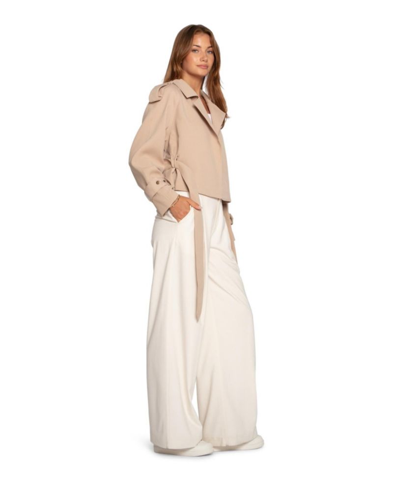 Women's Fast Car Cropped Trench