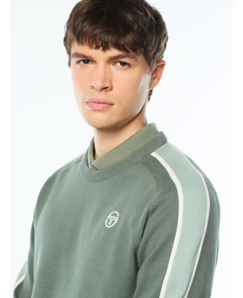 Men's Fico Regular Fit Crewneck Long-Sleeve Sweater