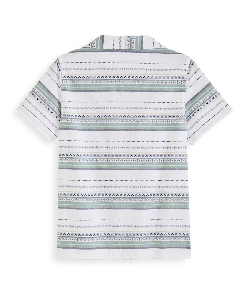 Big Boys Dobby Camp Polo Shirt