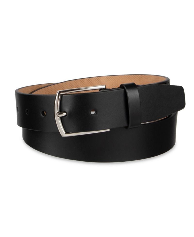 35MM Men's Washington Perforated Casual Leather Belt