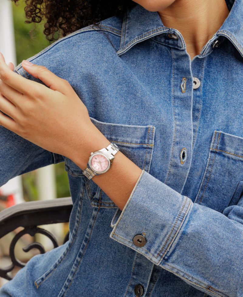 Women's Stainless Steel Bracelet Watch 28mm