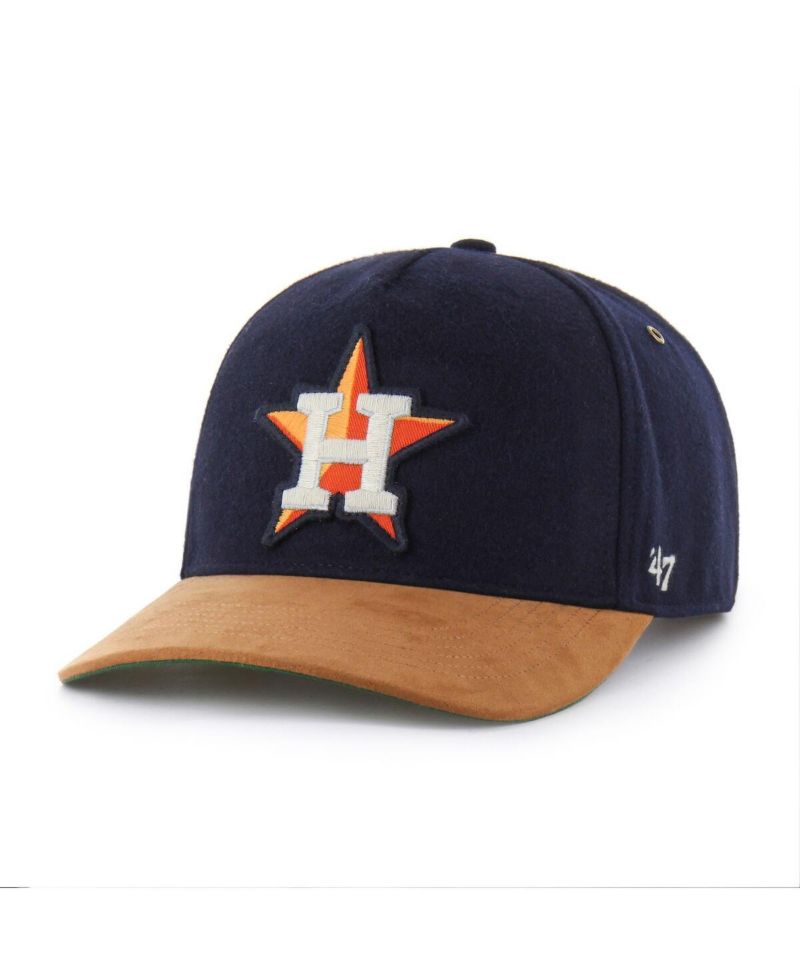 Men's Navy Houston Astros Gold Age Hitch Adjustable Hat